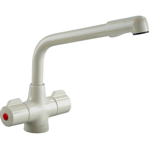 Larger image of Bristan Kitchen Manhattan Easy Fit Mixer Kitchen Tap (Beige).