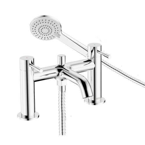 Bristan Mila Bath Shower Mixer Tap (Chrome).