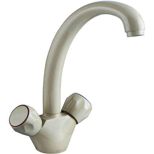 Larger image of Bristan Kitchen Montreal Easy Fit Mixer Kitchen Tap (Beige).