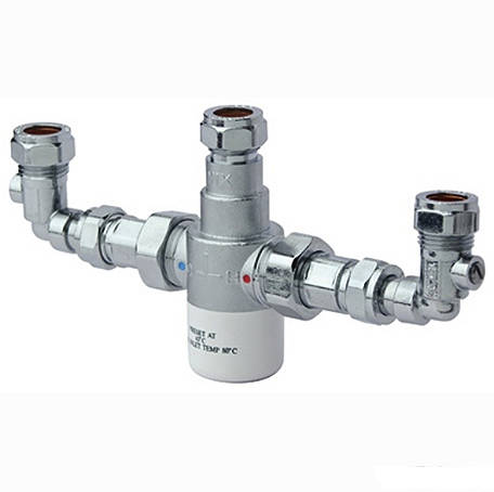 Bristan Commercial Thermostatic Blending Valve With Isolation Tmv3 (15Mm)