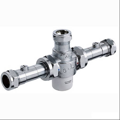 Bristan Commercial Thermostatic Blending Valve With Isolation Tmv3 (22Mm)
