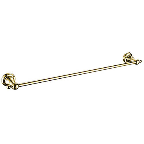 Larger image of Bristan 1901 Towel Rail 615mm (Gold).