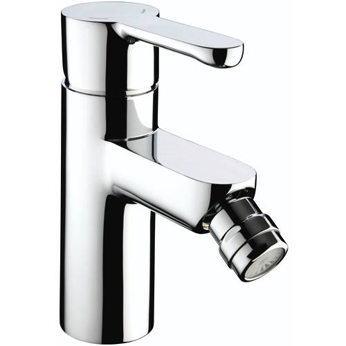 Larger image of Bristan Nero Bidet Mixer Tap With Pop Up Waste (Chrome).