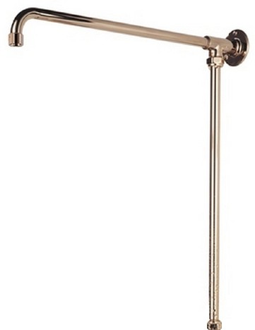 Larger image of Bristan 1901 Fixed Rigid Riser Rail, Gold Plated.