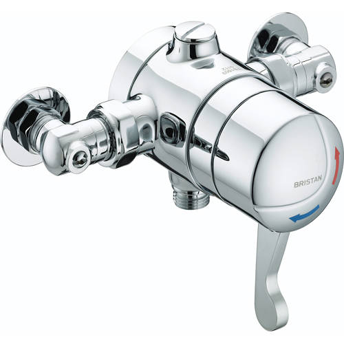 Larger image of Bristan Commercial Exposed Shower Valve  With Lever Handle (TMV3).