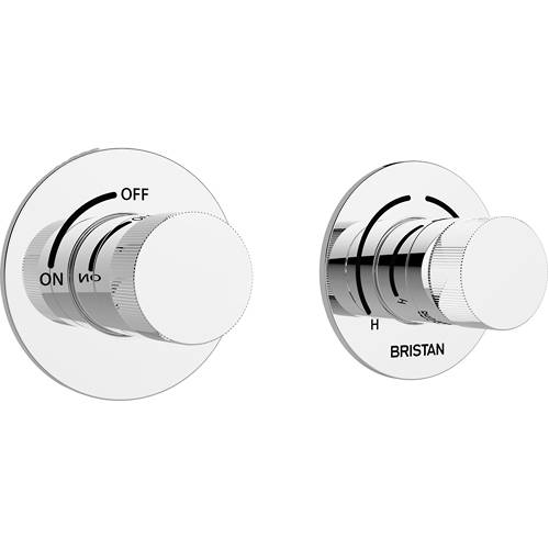 Larger image of Bristan Orb Concealed Shower Valve (1 Outlet, Chrome).