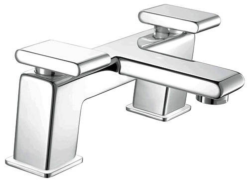 Example image of Bristan Pivot Basin & Bath Filler Taps Pack (Chrome).