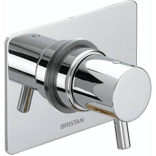 Bristan Prism Concealed Shower Diverter (2 Outlets, Chrome).