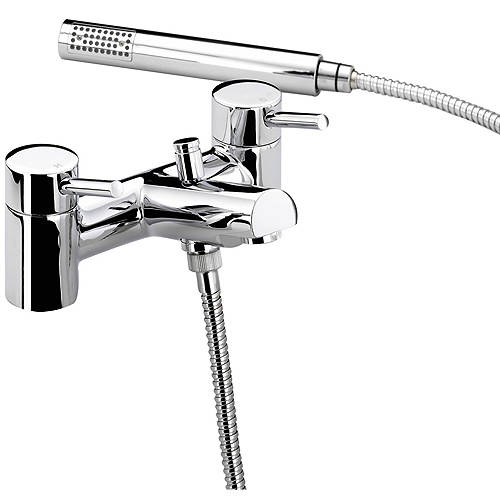 Bristan Prism Bath Shower Mixer Tap (Chrome).