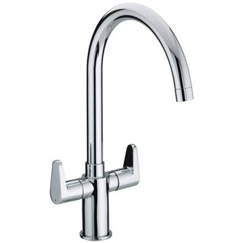 Larger image of Bristan Quest Easy Fit Mixer Kitchen Tap (TAP ONLY, Chrome).