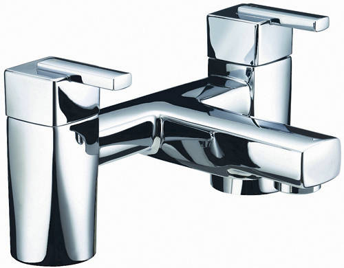 Larger image of Bristan Qube Bath Filler Tap (Chrome).