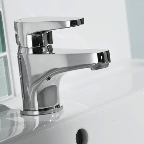 Example image of Bristan Quest Basin & Bath Filler Tap Pack (Chrome).