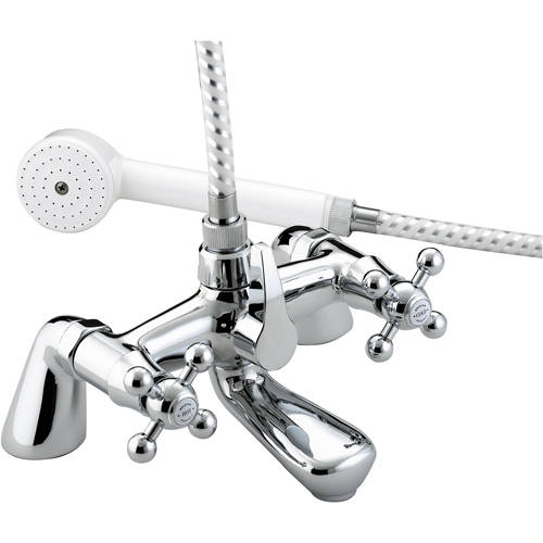 Larger image of Bristan Regency Bath Shower Mixer Tap (Chrome).