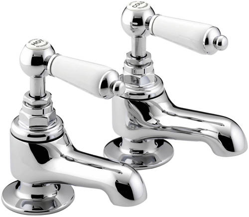 Example image of Bristan Renaissance Basin & Bath Taps Pack (Chrome).