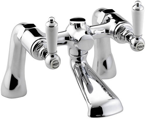 Example image of Bristan Renaissance Basin & Bath Filler Taps Pack (Chrome).