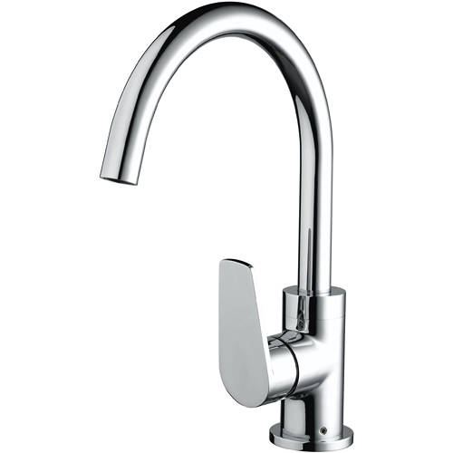 Larger image of Bristan Kitchen Easy Fit Raspberry Mixer Kitchen Tap (TAP ONLY, Chrome).