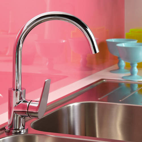 Example image of Bristan Kitchen Easy Fit Raspberry Mixer Kitchen Tap (TAP ONLY, Chrome).