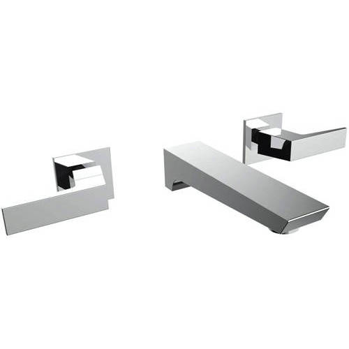 Larger image of Bristan Sail Wall Mounted Basin Mixer Tap (Chrome).