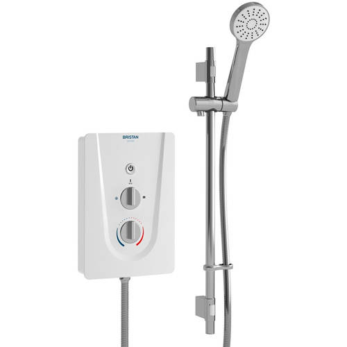 Larger image of Bristan Smile Electric Shower 8.5kW (White).