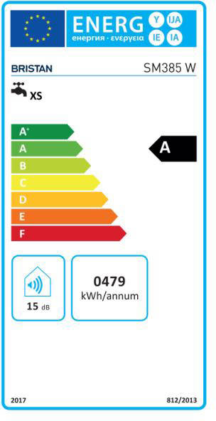 Example image of Bristan Smile Electric Shower 8.5kW (White).