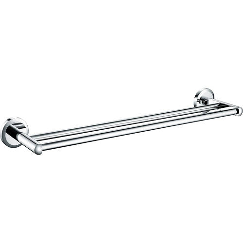 Bristan Accessories Solo Double Towel Rail 660Mm (Chrome).