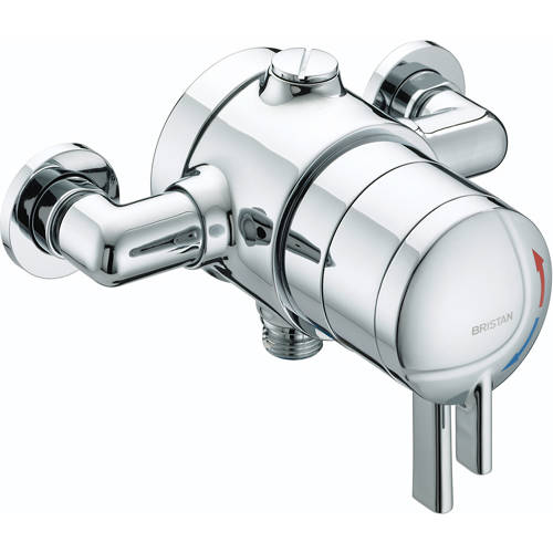 Larger image of Bristan Commercial Exposed Shower Valve With Dual Controls (TMV3).