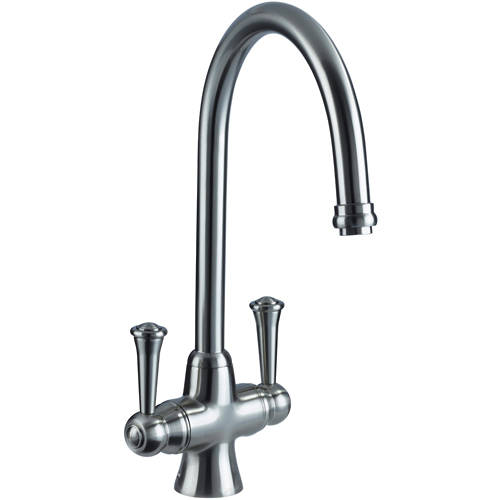 Larger image of Bristan Kitchen Sentinel Easy Fit Sink Mixer Kitchen Tap (Brushed Nickel).