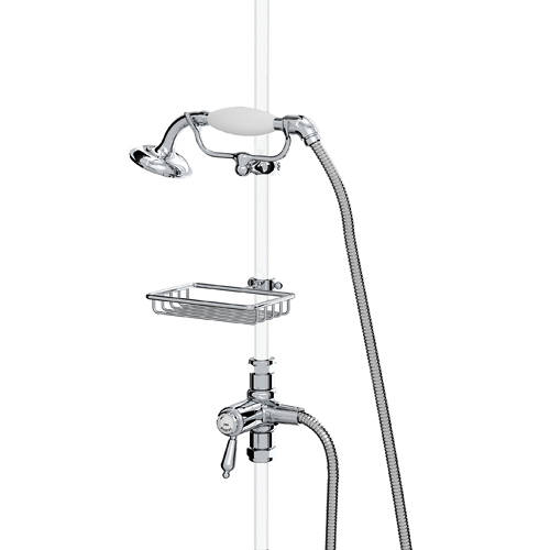 Bristan Accessories Traditional In Line Diverter With Kit (19Mm, Chrome).