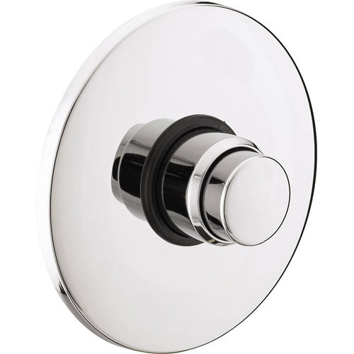 Bristan Commercial Concealed Push Button Time Flow Valve (Chrome).