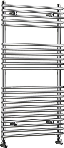 Larger image of Bristan Heating Vertico Electric Thermo Radiator (Chrome). 600x1050mm.