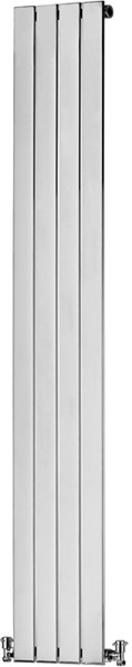 Larger image of Bristan Heating Vinca Bathroom Radiator (Chrome). 310x1810mm.