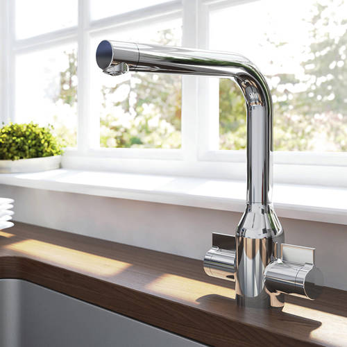 Example image of Bristan Kitchen Wine Easy Fit Kitchen Tap (Chrome).