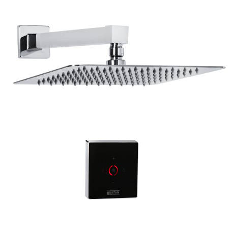 Larger image of Bristan Wave Thermostatic Digital Shower Valve With Arm & Head.
