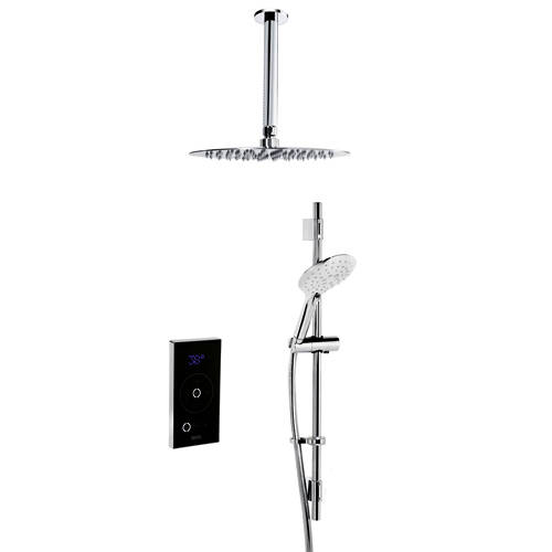 Larger image of Bristan Wave Thermostatic Digital Shower Valve With Head & Slide Rail.