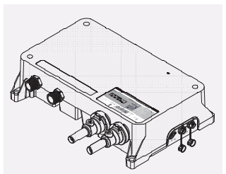 Technical image of Digital Showers Shower / Shower Valve With Remote & Processor (2 Outlets, LP).