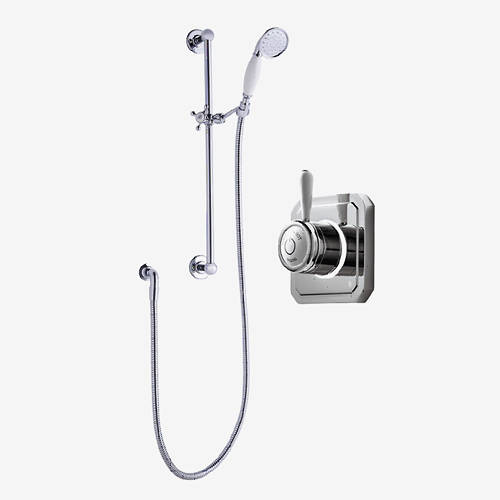 Larger image of Digital Showers Digital Shower Valve, Processor & Slide Rail Kit (HP).