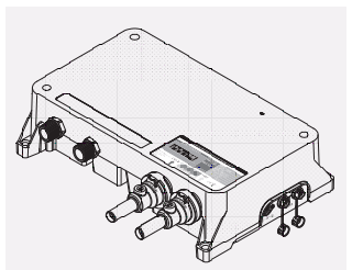 Technical image of Digital Showers Twin Digital Shower Pack, Slide Rail, 6" Head & Remote (LP).