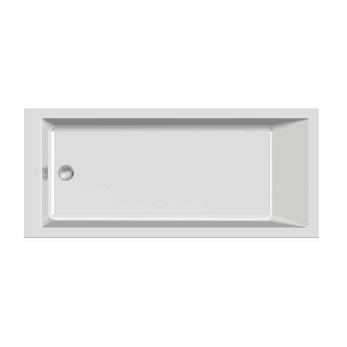 Example image of BC Designs Durham Single Ended Bath With Panel 1600x750mm (White).