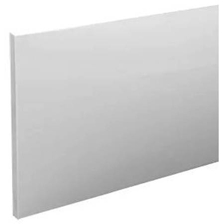 Larger image of BC Designs SolidBlue Reinforced End Bath Panel 800x560mm (White).
