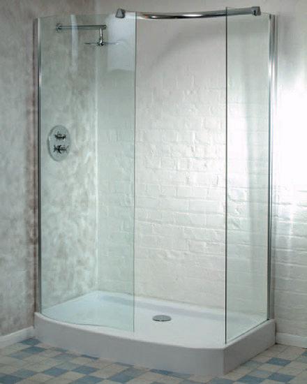 Larger image of Tab Complete Walk-in Shower Enclosure.
