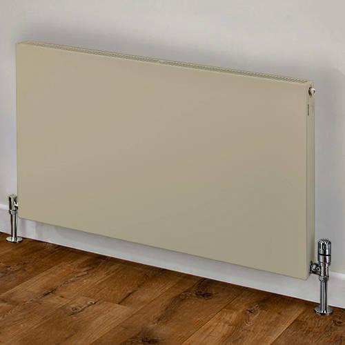 Larger image of Colour Faraday Type 21 Radiator 600x1200mm (P+, Silk Grey, 4975 BTUs).