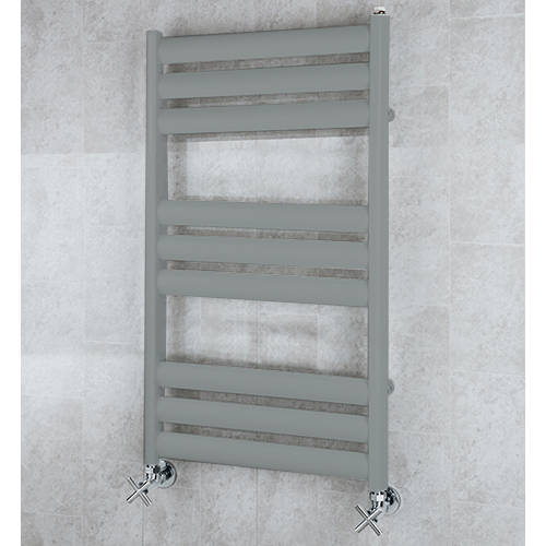 Larger image of Colour Heated Ladder Rail & Wall Brackets 780x500 (Traffic Grey A).