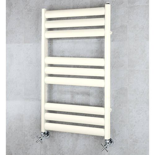 Larger image of Colour Heated Ladder Rail & Wall Brackets 780x500 (Cream).