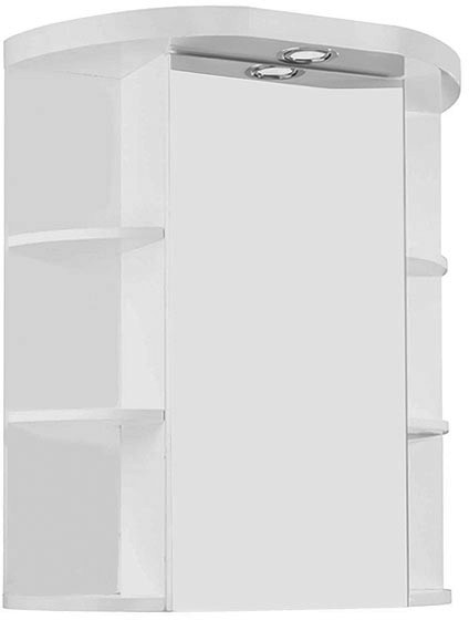 Larger image of Croydex Cabinets Mirror Bathroom Cabinet With Light.  580x650x250mm.