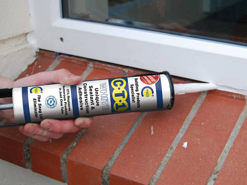 Example image of CT1 12 x Sealant & Construction Adhesive (12 Tubes, Black Colour).