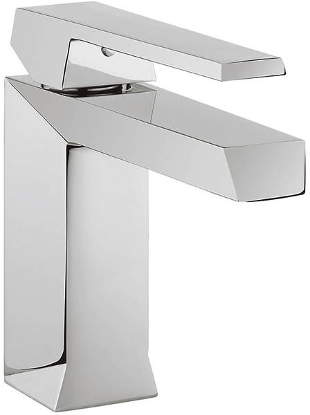 Example image of Crosswater Gallery Arche Basin Mixer Tap With Lever Handle (Chrome).
