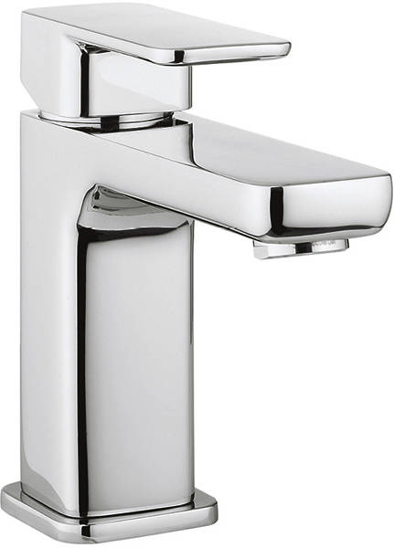 Example image of Crosswater Atoll Basin Mixer & 2 Hole Bath Shower Mixer Tap Pack (Chrome).