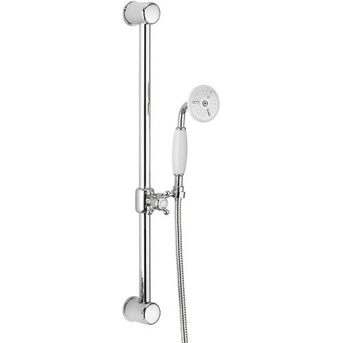 Crosswater Belgravia Traditional Slide Rail Kit (Chrome).