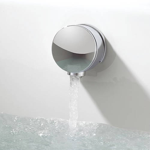 Crosswater Mpro Bath Filler With Click Clack Waste (Standard, Chrome).