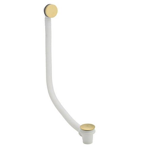 Crosswater Mpro Click Clack Bath Waste (Brushed Brass).